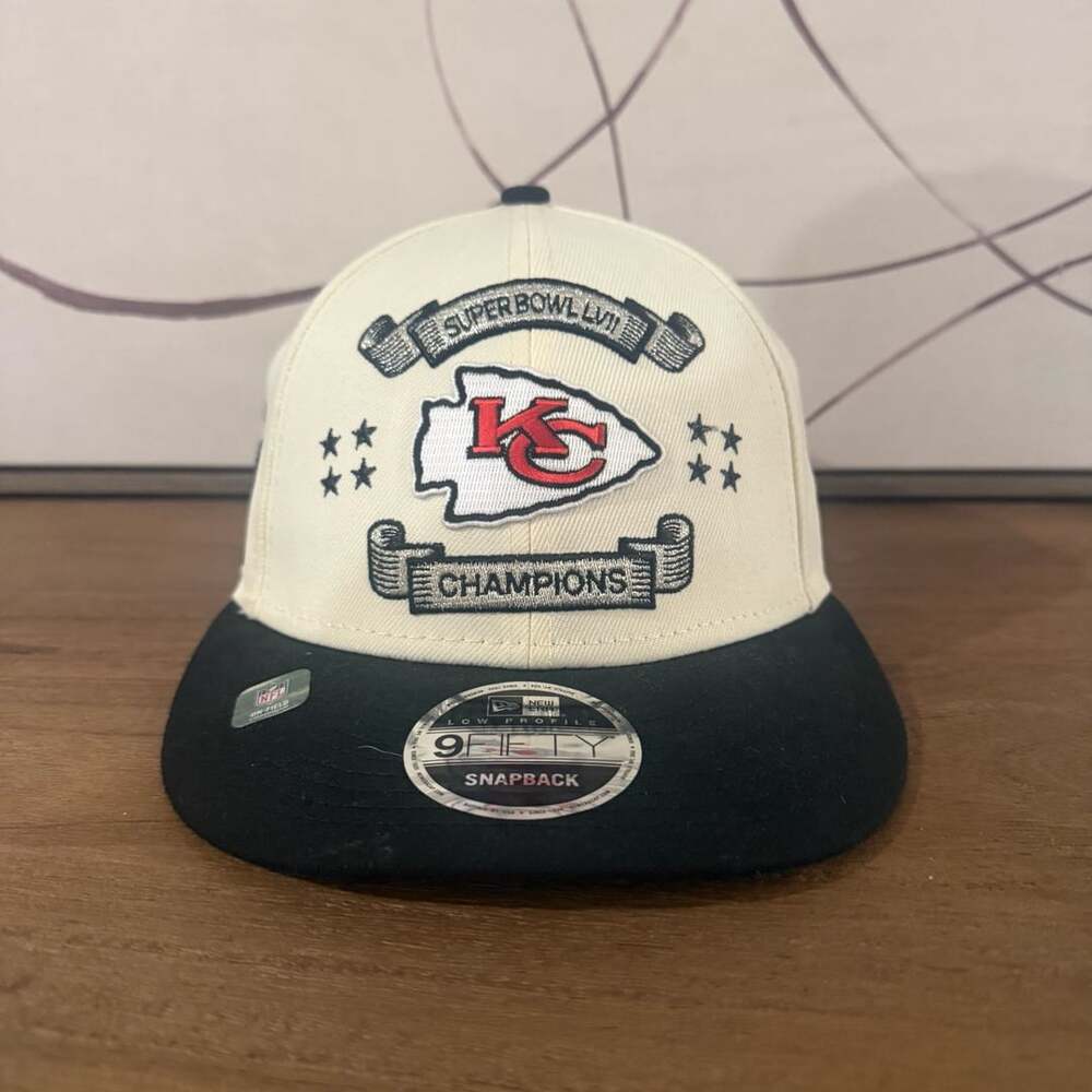 Kansas City Chiefs New Era Super Bowl LVII Champions 9FIFTY Low Profile Snapback